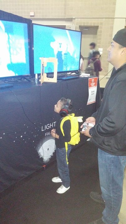 A father and son duo exploring the world of Numbra.
